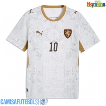 Camisa de time de futebol República Checa Patrik Schick #10 Replicas 2º Equipamento Mundo 2026 Manga Curta